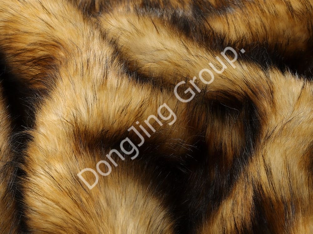 9W0592-Poils de raton laveur naturel faux fur fabric