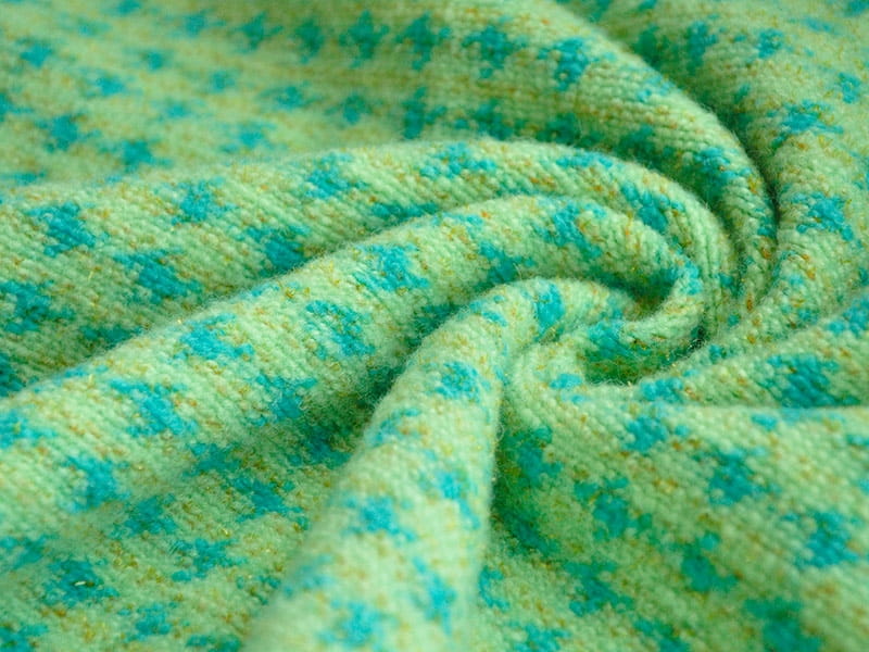 DKW0120-Vert clair à vert malachite faux fur fabric