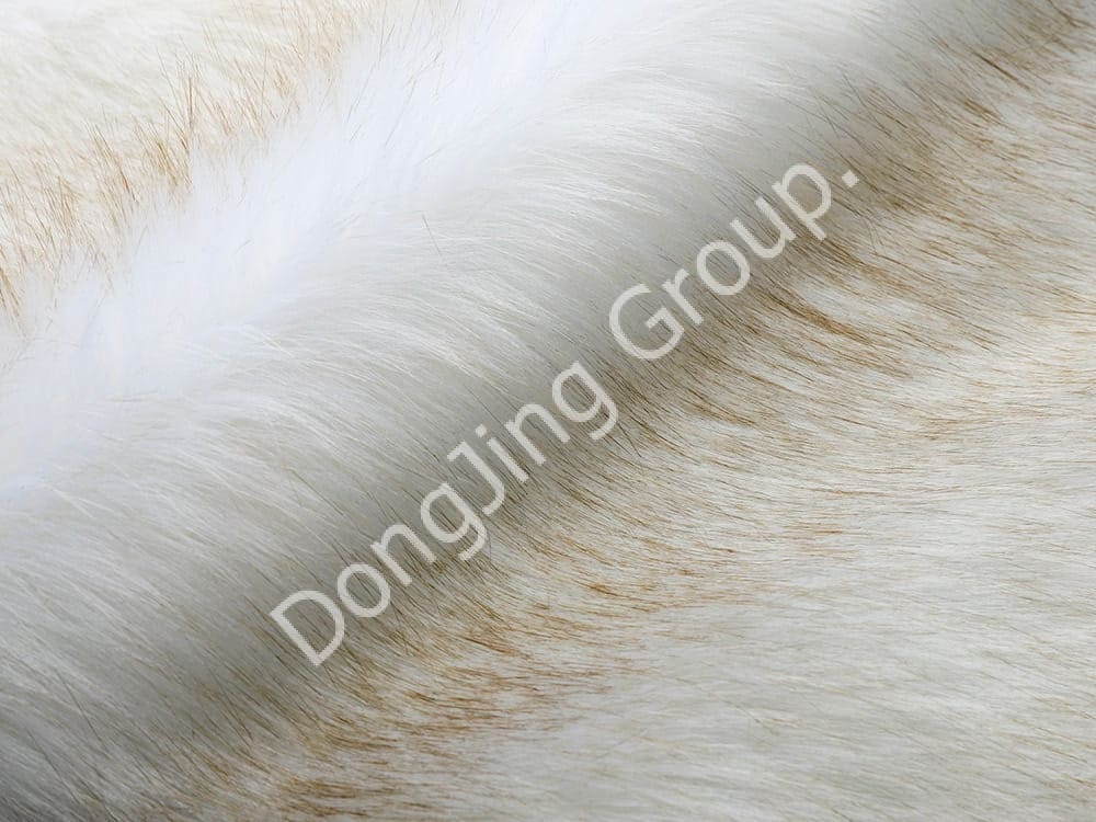 DP0622A-Pointe cheveux décolorés faux fur fabric