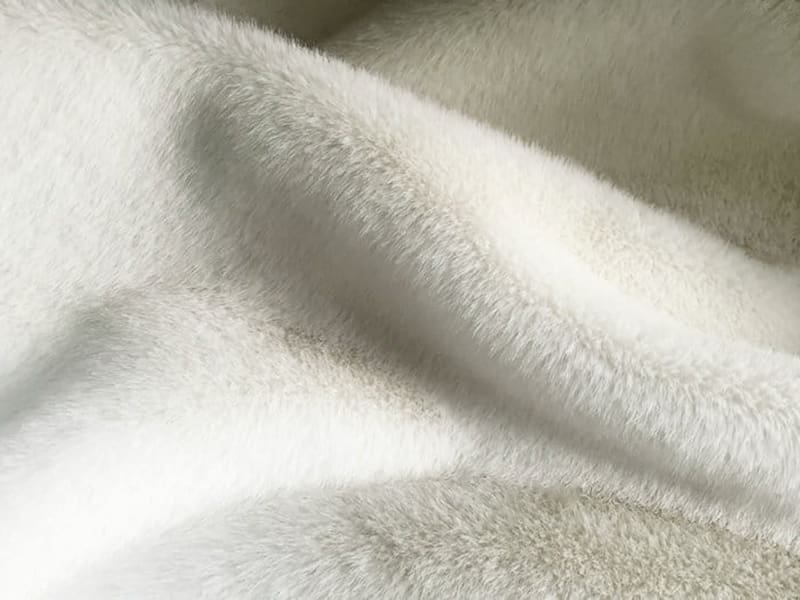 XKD0018-Vison blanc d'Amérique du Sud faux fur fabric