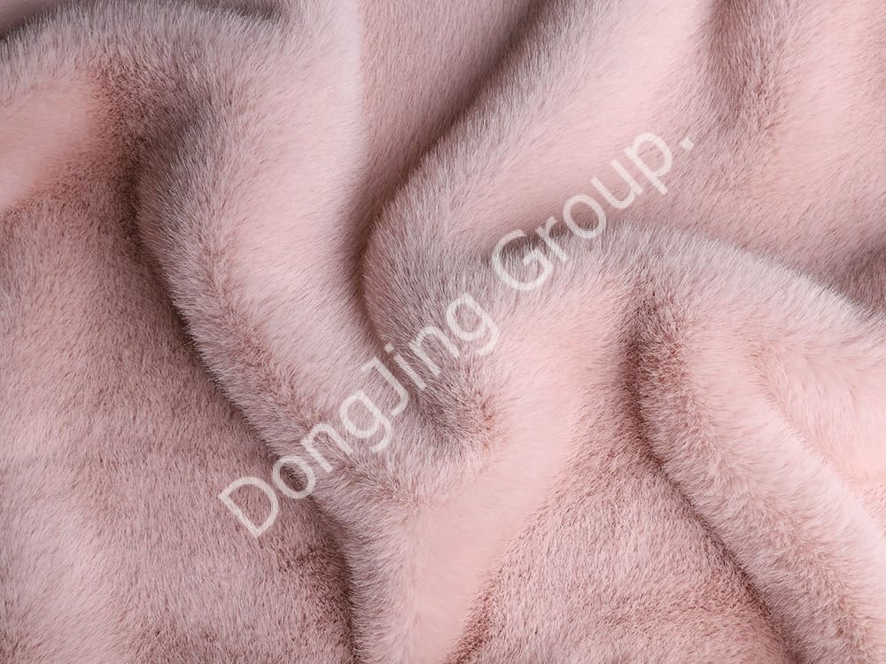 XKD0082-Mary rose vison d'Amérique du Sud faux fur fabric