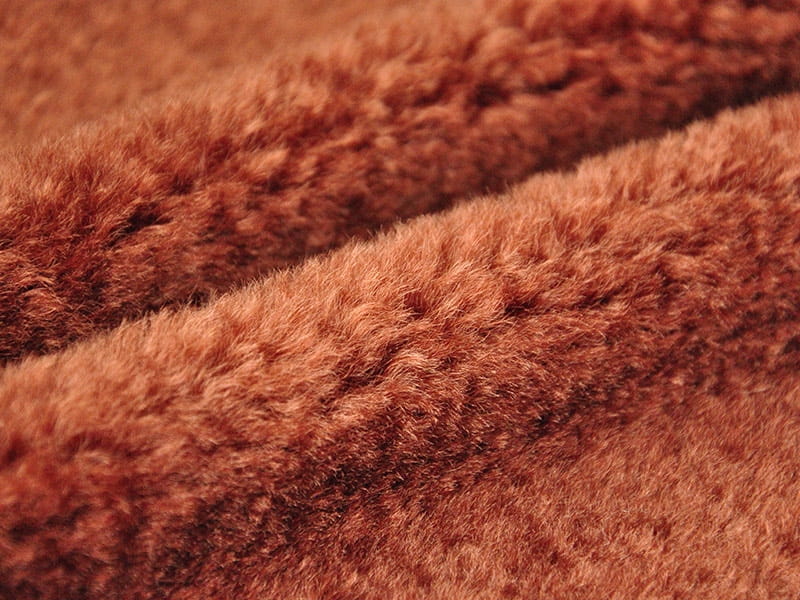 XKT0253-Rubis petit toka faux fur fabric